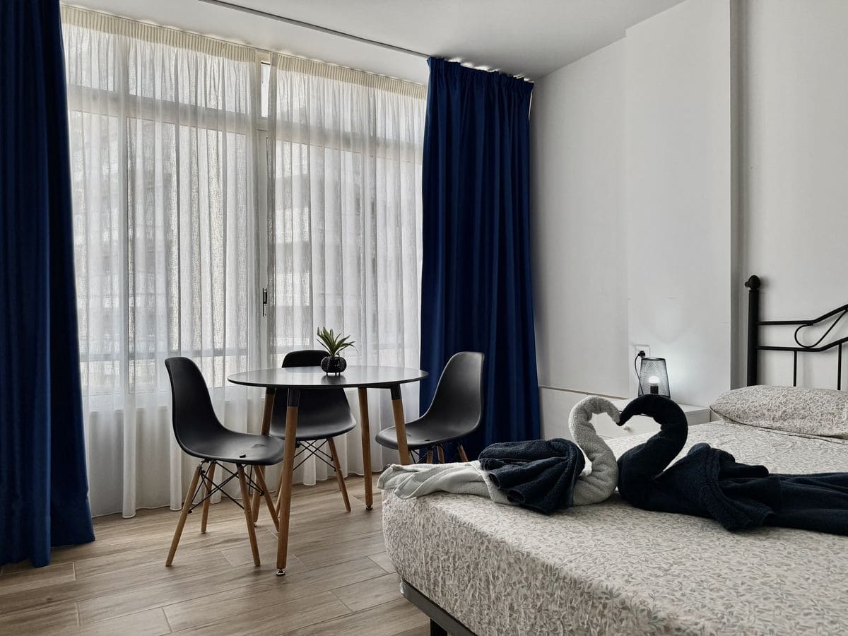 Studio avec vue sur la mer dans l’immeuble Verdiales, centre de Torremolinos